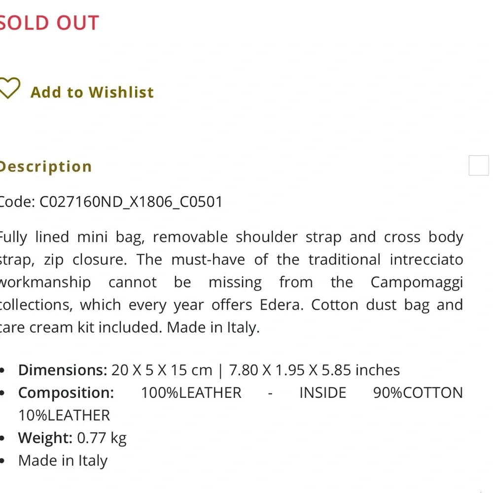 Campomaggi Edera Studded Mini Boston Bag - Picture 9 of 9